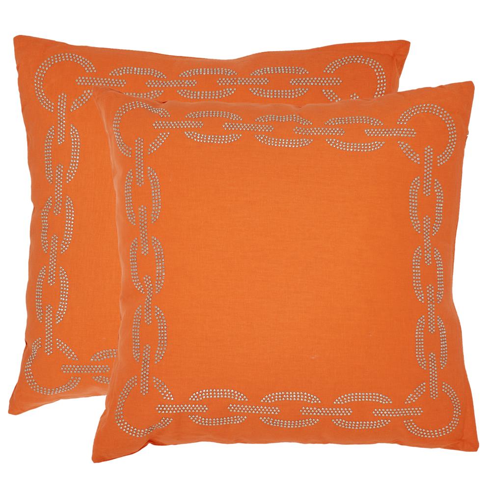 Safavieh PIL156C-1818-SET2 EUROPEAN CLASSICS SIBINE Pillows (Set of 2)